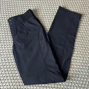 Title Nine Recycled Clamber 2.0 Pants Women's Size 10 Blue Black Hiking Climber